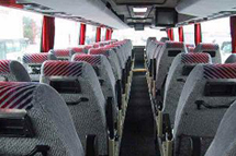 Charter Bus Interior