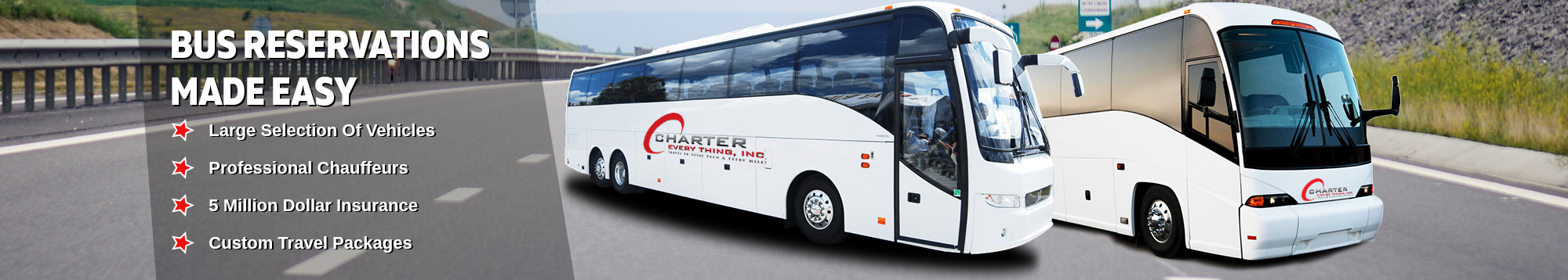 Luxury Charter Bus